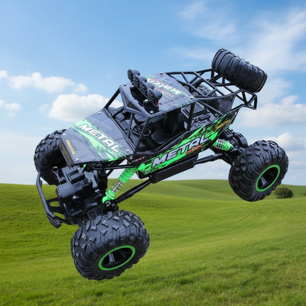 RC Monster Truck, 4x4 Remote Control Car with LED Headlights, Off Road RC Car, Toy Monster Truck for Kids_03