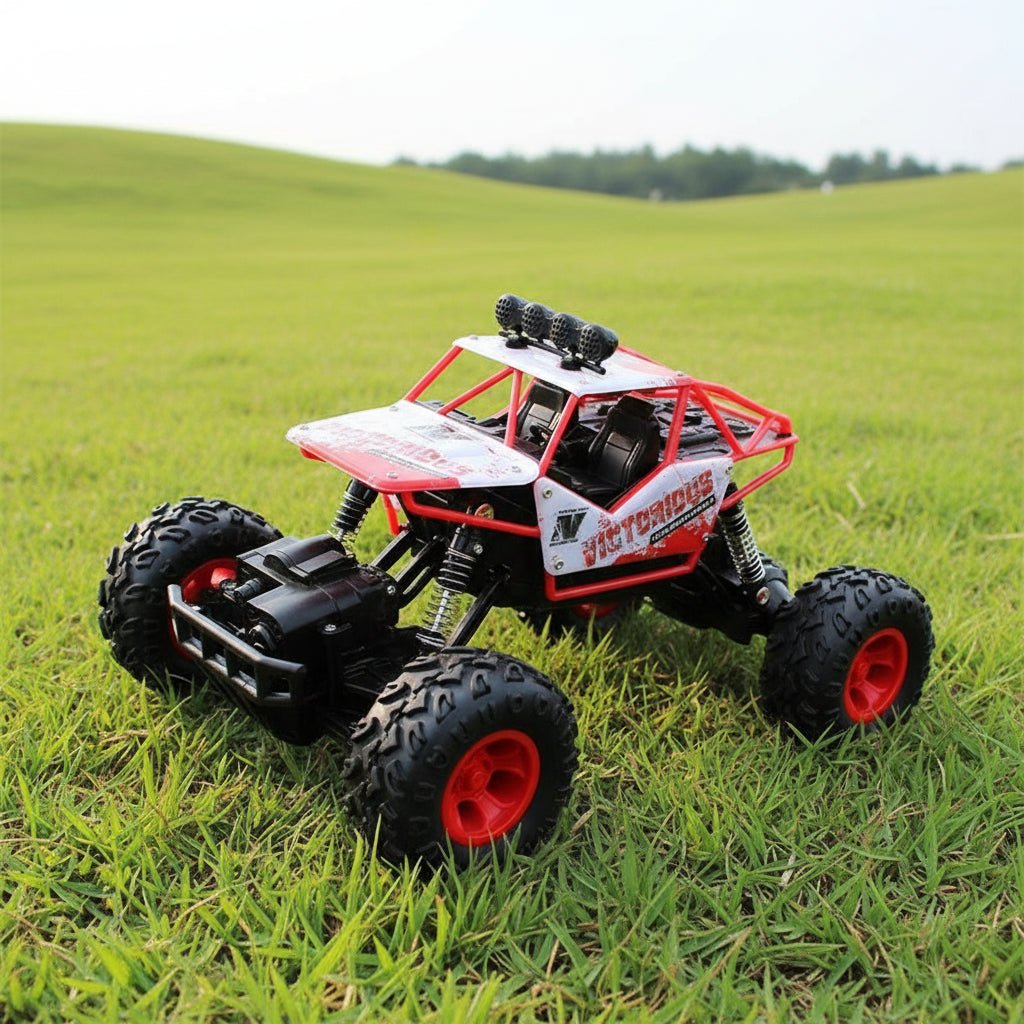 RC Monster Truck, 4x4 Remote Control Car with LED Headlights, Off Road RC Car, Toy Monster Truck for Kids_04