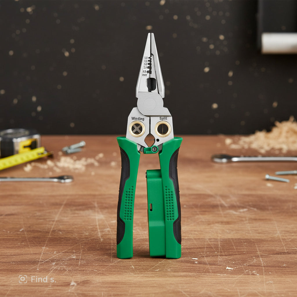 Wire Strippers 8 in 1, Wire Cutter, Cable Stripper – image 4