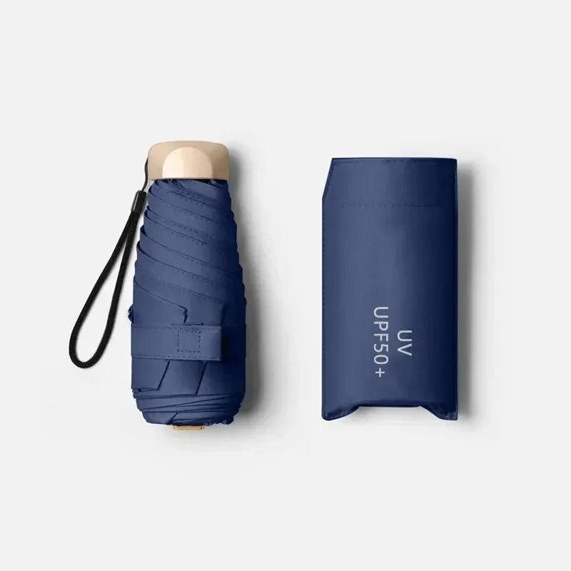 Mini Sunshade, Sun Umbrella with UV Protection, Compact Small Umbrella for Travel, Folding UV Umbrella for Sun and Rain_06