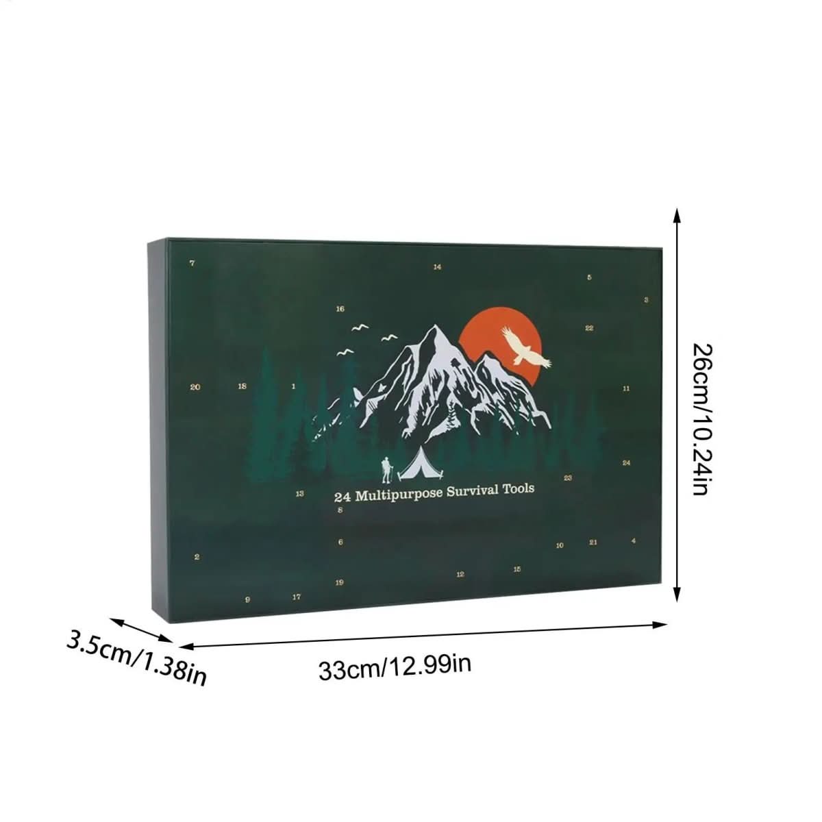 Advent Calendar for Men with 24 Survival Tools, Christmas Gifts for Men, Camping Survival Kit and Gifts for Hikers_06