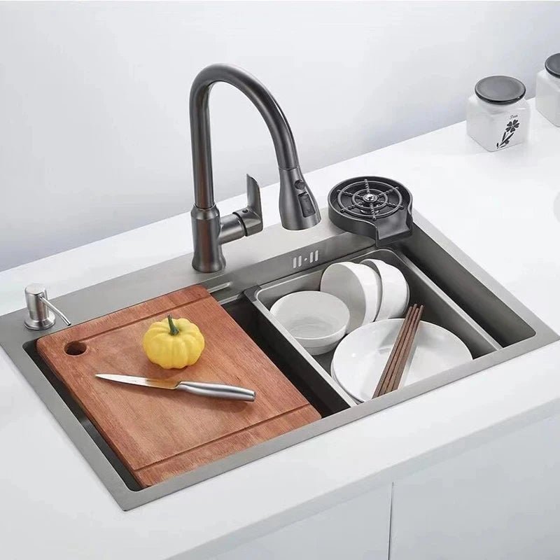 Kitchen Taps, Pull Out Kitchen Mixer Tap with Spray