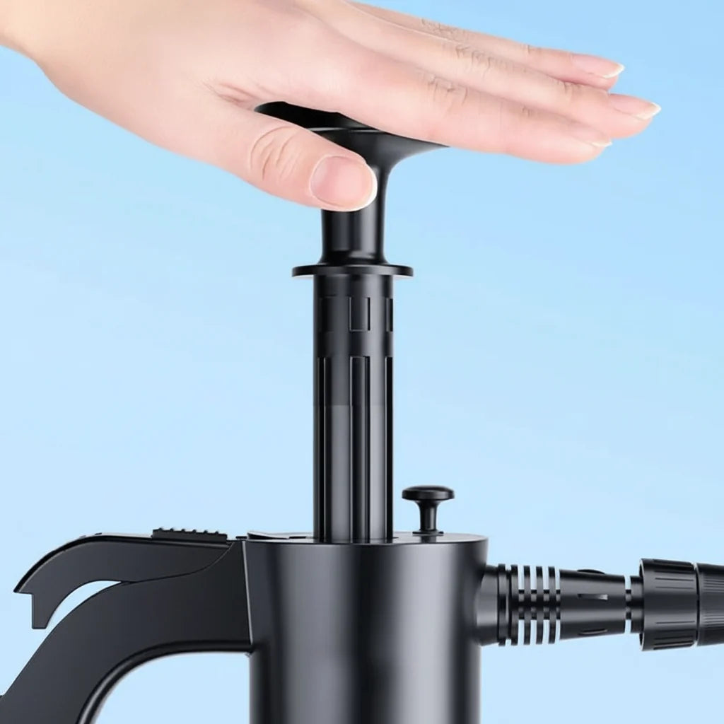 Garden Sprayer 2 Litre, Foam Sprayer with Hand Pump, Pump Sprayer for Car Wash and Windows, Pressure Spray Bottle_05