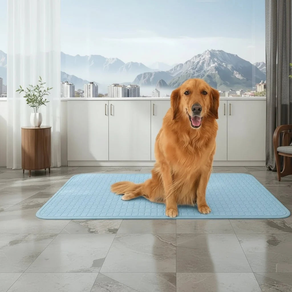Dog Cooling Mat for Home and Travel, Cooling Mats for Dogs and Small Pets, Cooling Mat for Cats in Sizes M to XXL_01