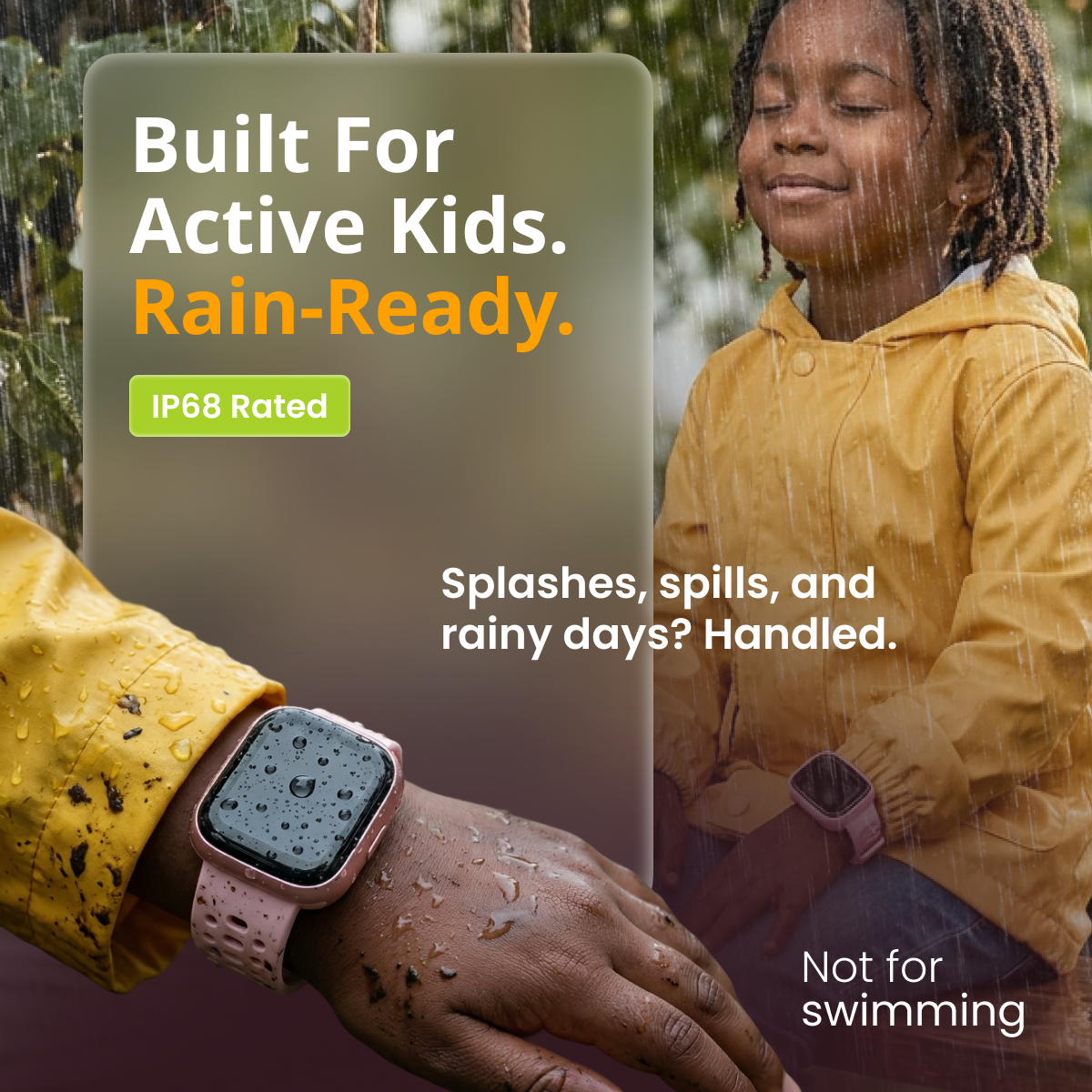 SafeWatch Kids | GPS Smartwatch for Kids with Health Tracking & Games | IP68 Waterproof for Active Lifestyle 7