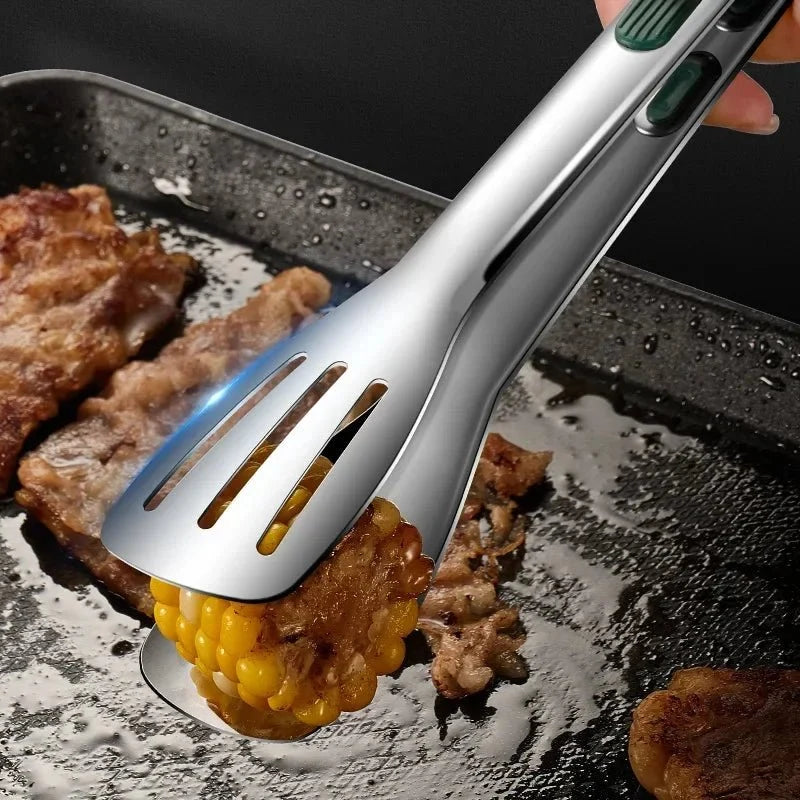 Metal Tongs for Buffet and Salad Serving, Stainless Steel Serving Tongs – image 4