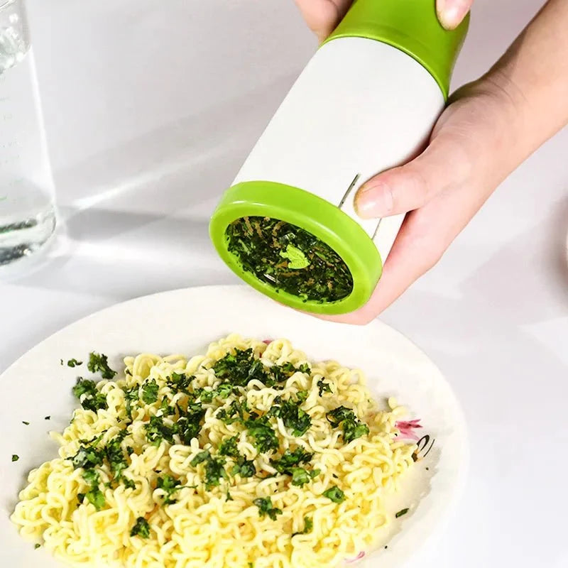 Spice Grinder, Manual Herb Grinder in Stainless Steel, Hand Grinder for Herbs and Spices, Compact Spice Mill for Kitchen_05