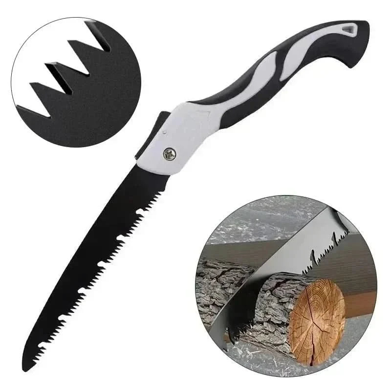 Folding Hand Saw, Pruning Saw for Tree Branches, Foldable Garden Saw with Non Slip Handle, Garden Tools for Pruning_05