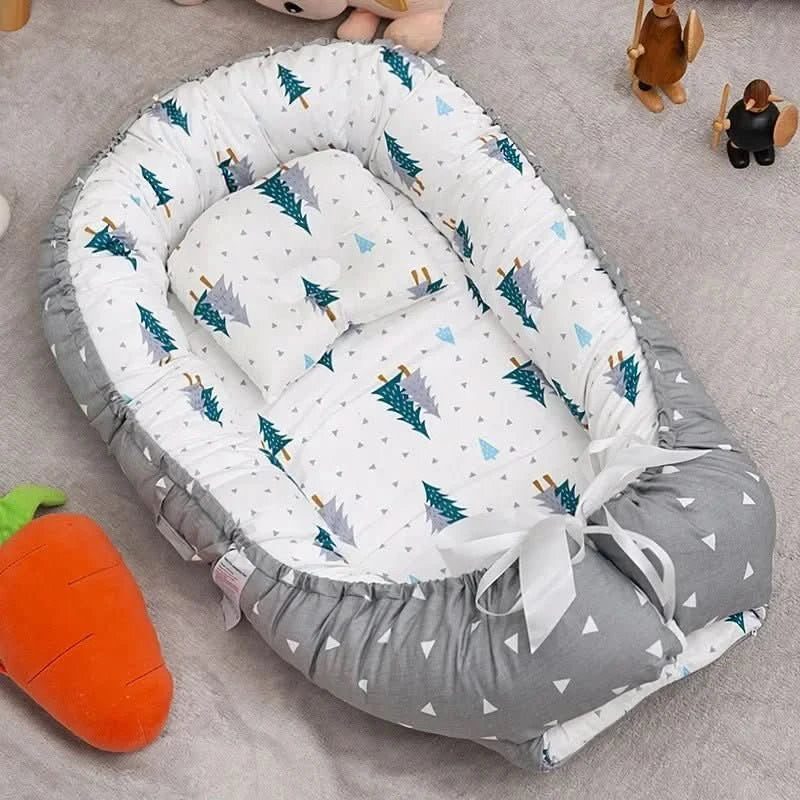 Travel Cot, Foldable Baby Cot for Home and On the Go, Portable Baby Crib, Lightweight Baby Bed_06