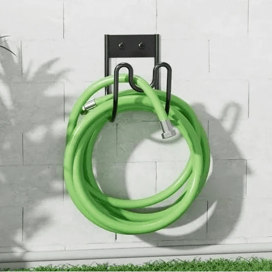 Hose Pipe Holder Wall Mounted, Metal Garden Hose Holder for Outdoor Storage, Hosepipe Hanger for Garden Storage_04