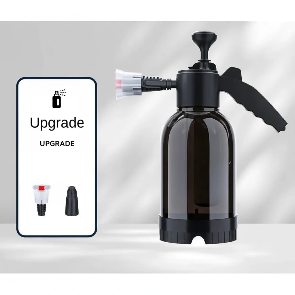 Garden Sprayer 2 Litre, Foam Sprayer with Hand Pump, Pump Sprayer for Car Wash and Windows, Pressure Spray Bottle_08
