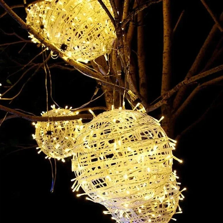 Garden Lights, 20 cm LED Mood Light Sphere for Outdoor Lighting and Ambient Lighting, Decorative Patio Lights_03