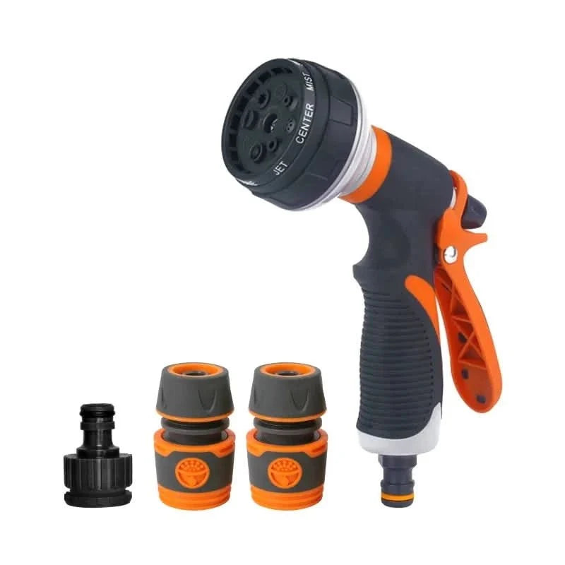 Watering Gun with 8 Spray Modes, Garden Hose Spray Gun, Hose Nozzle and Hose Attachment for Garden Watering_09
