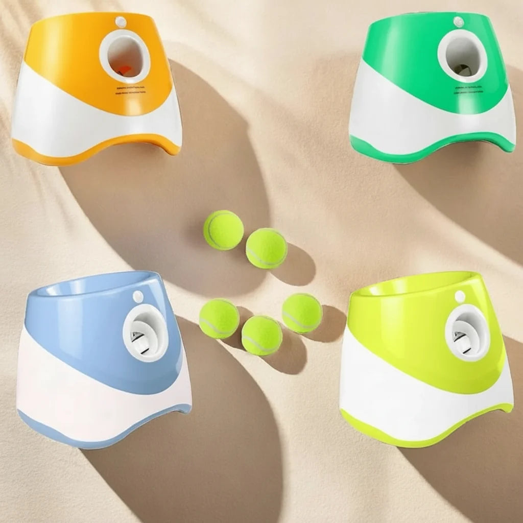 Dog Ball Launcher, Automatic Ball Thrower for Dogs, Interactive Dog Toy, Rechargeable Tennis Ball Launcher for Dogs_02