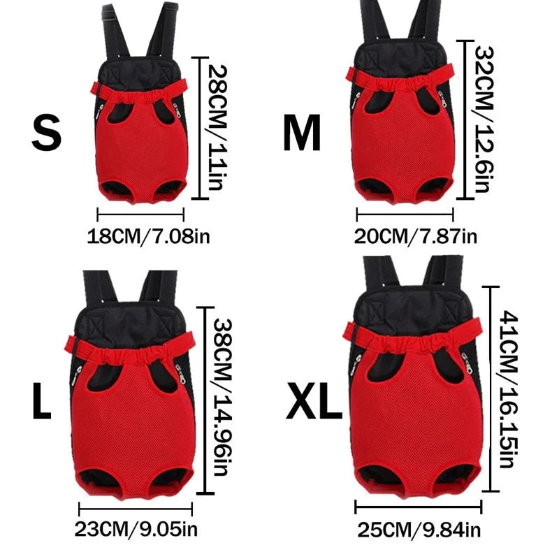 Cat Carrier Backpack, Dog Carrier Backpack for Small Dogs, Breathable Pet Carrier for Travel and Walks_08