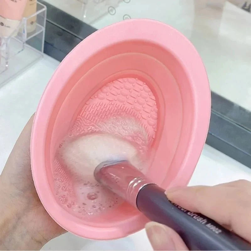 Silicone Makeup Brush Cleaner, Silicone Scrubber for Makeup Brushes and Sponges – image 5