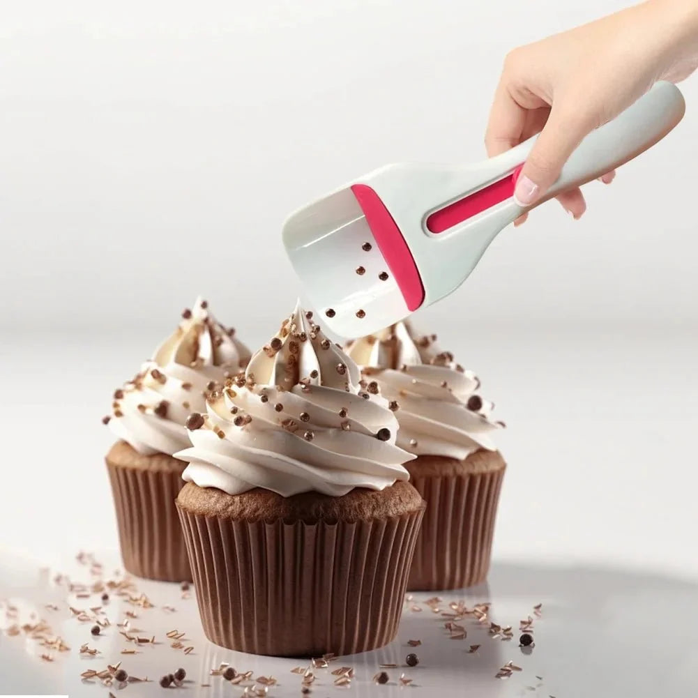 Baking Spatula for Cupcakes and Muffins, Plastic Cake Spatula for Dough, Kitchen Accessories and Baking Tools_04