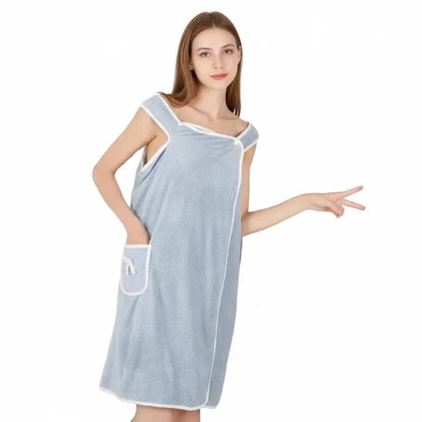 Beach Towel Wrap for Women, Quick Drying Bath Towel for Spa and Travel, Gym Towel 135 x 80 cm_05