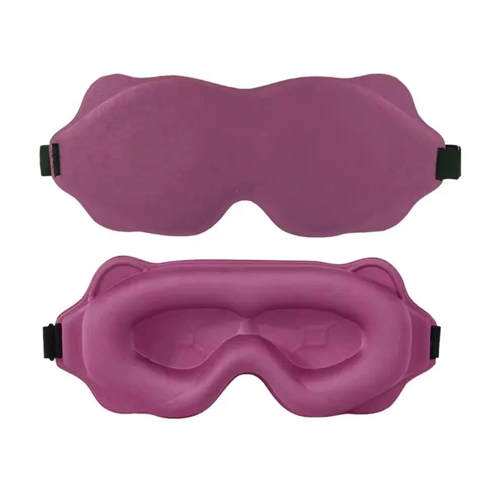 Eye Mask for Sleeping, 6D Memory Foam Sleep Mask for Deep Sleep, Light Blocking Eye Mask for Travel and Eyelashes_07