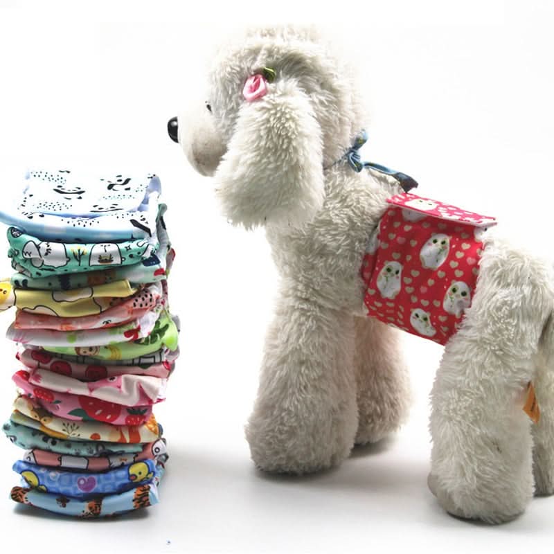 Washable Dog Nappies for Incontinence, Reusable Dog Heat Nappy