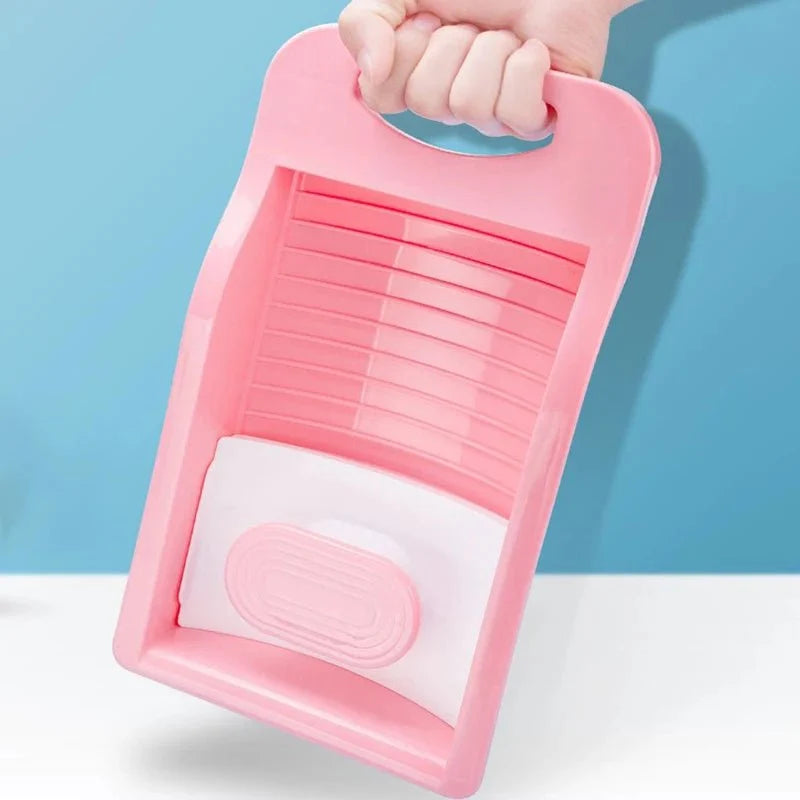 Washboard for Clothes, Anti Slip Washing Board for Hand Washing Clothes and Socks, Plastic Laundry Washboard_06