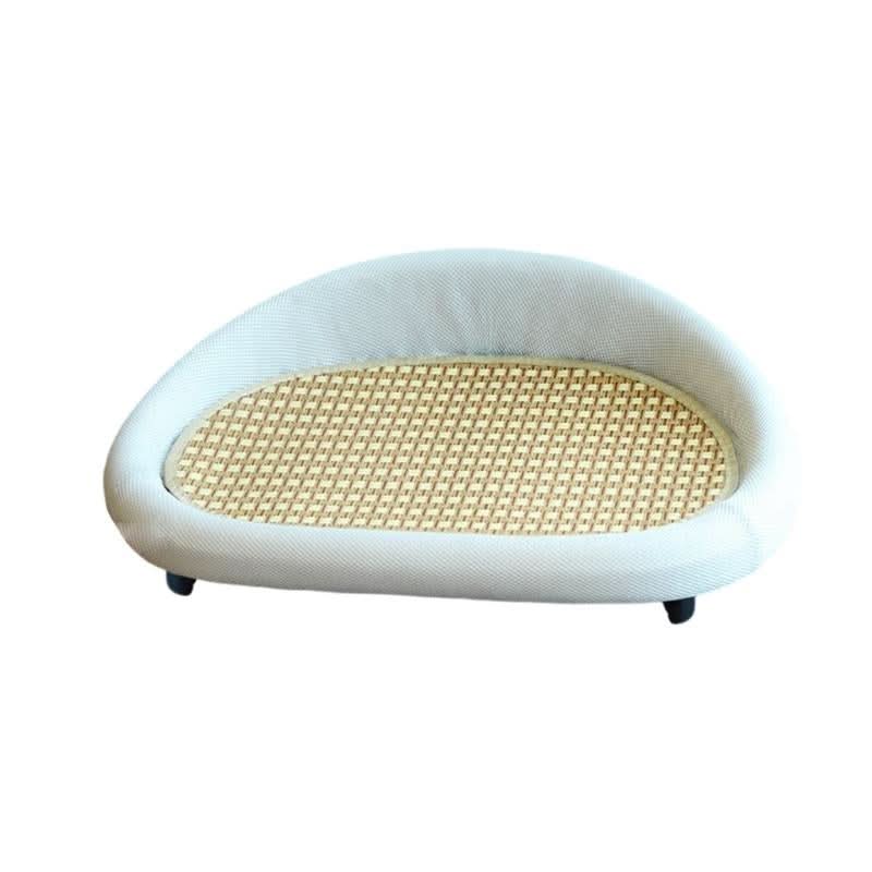 Cat Cave Bed with Sisal Scratching Surface, Cosy Cat Bed with Washable Cushion, Cat Scratcher Bed_06