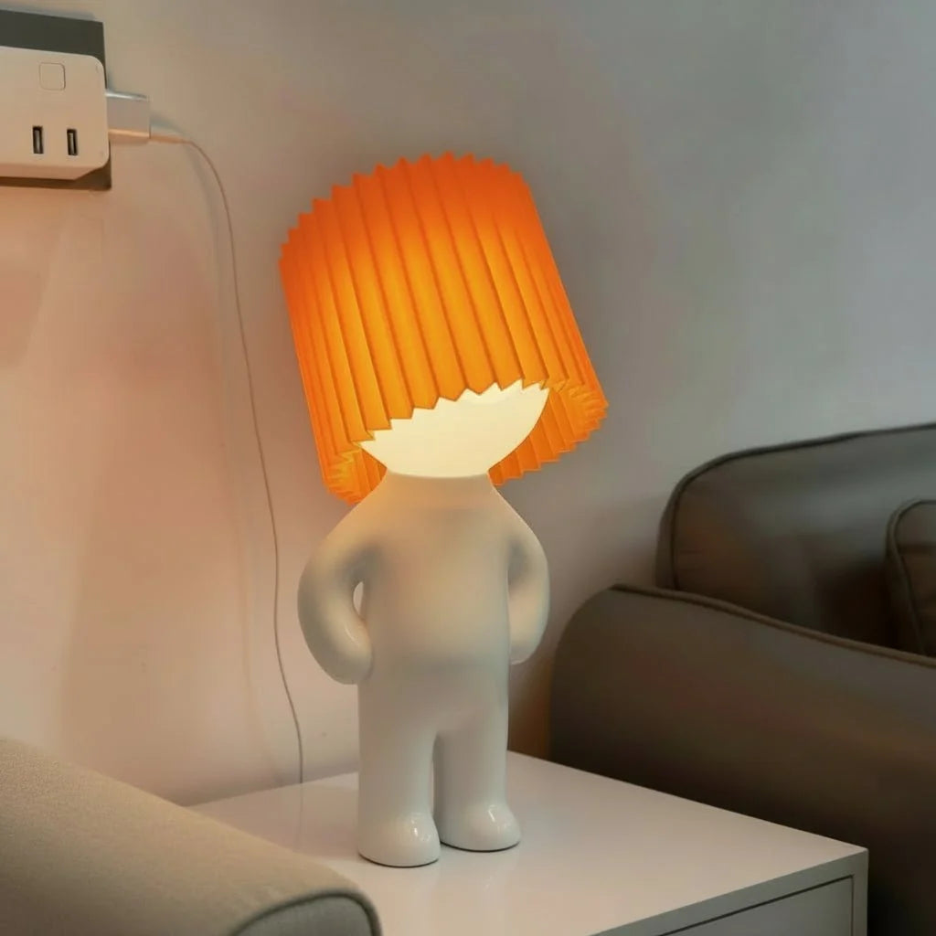 Small Table Lamp with Wobble Design, LED Lamp for Living Room and Children's Room, Cute Ambient Lighting_10