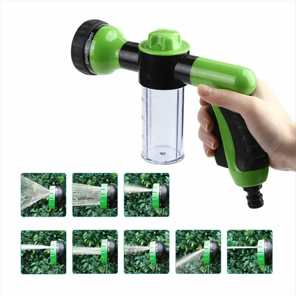 Pet Bath Sprayer, Dog Shower with 360 Spray Head and 3 Foam Levels, Dog Wash Sprayer for Bathing Dogs, Dog Bath_08