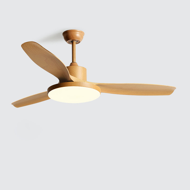 Scandinavian Ceiling Fan with LED Light & Remote Control | Modern Design for Year-Round Comfort