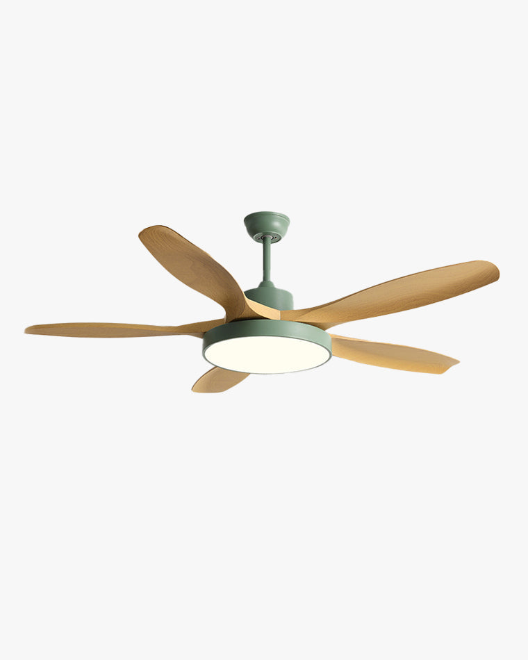 Scandinavian Ceiling Fan with LED Light & Remote Control | Modern Design for Year-Round Comfort 2