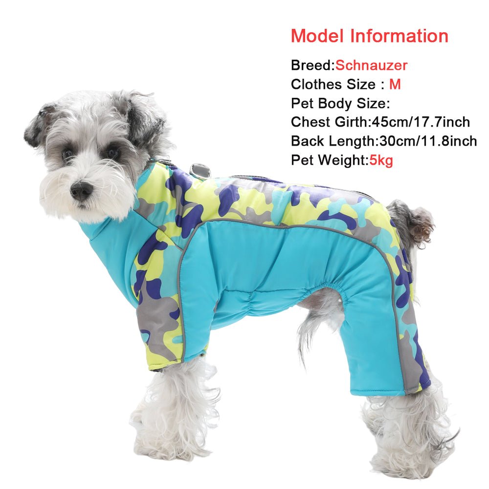 Dog Coat for Winter, Warm Winter Jacket for Dogs with Reflective Stripes, Water Repellent Dog Raincoat, Dog Clothes_17