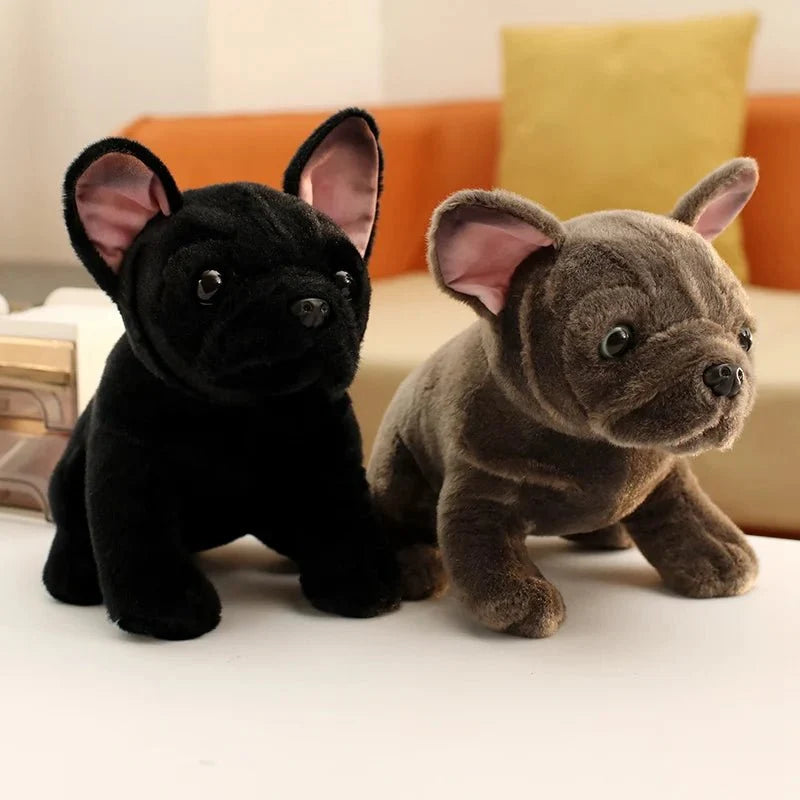 Realistic Dog Plush Toy 28 cm – image 6