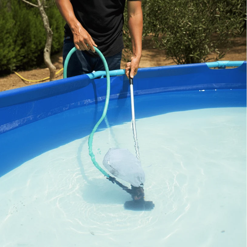 Pool Hoover Head for Floor Cleaning and Surface Skimming