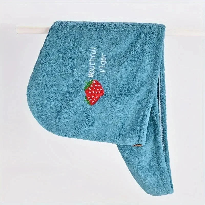 Hair Turban for Women and Girls, Quick Dry Hair Towel Wrap, Coral Fleece Turban Towel for Shower and Spa_07