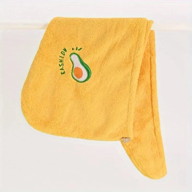 Hair Turban for Women and Girls, Quick Dry Hair Towel Wrap, Coral Fleece Turban Towel for Shower and Spa_08