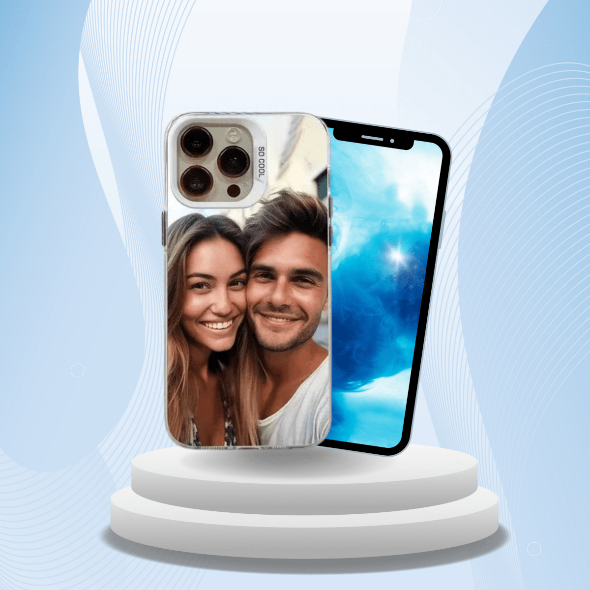 Personalised Phone Case with Photo, Shock Resistant iPhone 15 Case for iPhone 7 to 16 Series – image 6