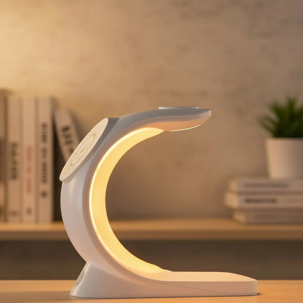 LED Desk Lamps with Wireless Charger and Phone Holder, USB Reading Lamp for Office Desk, Wireless Charging Phone Stand_03