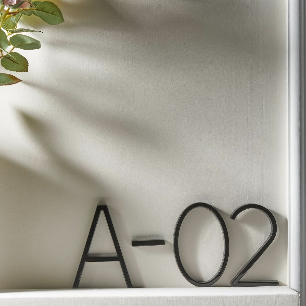 Floating House Numbers, Modern 3D Door Numbers in Zinc Alloy – image 8