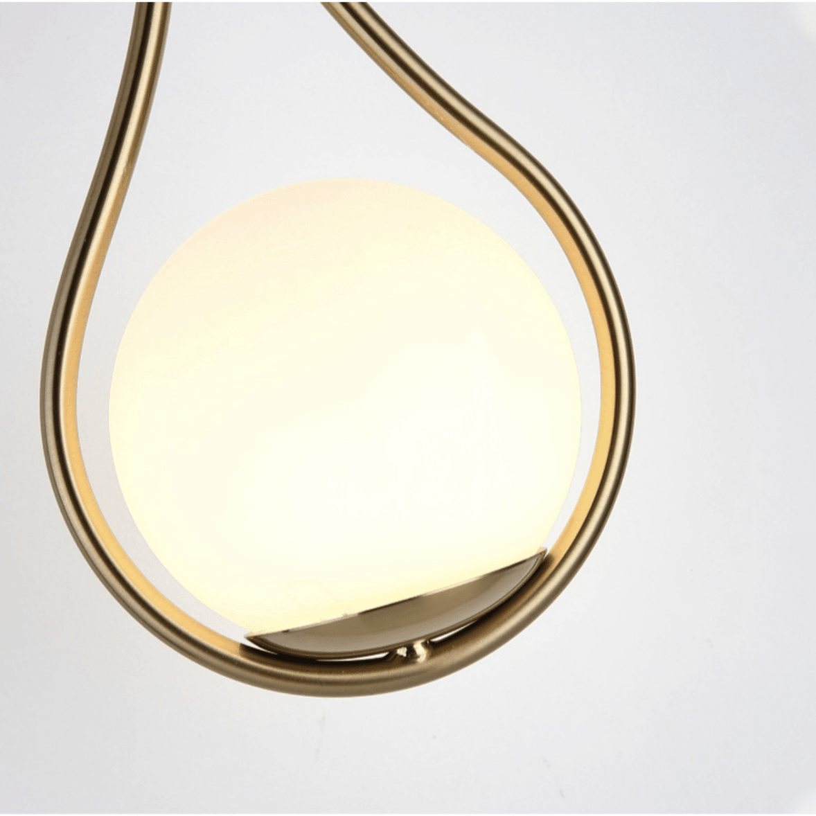 Living Room Wall Lights, Modern Wall Sconces with Glass Globe, Nordic Wall Lamp for Bedroom and Hallway_04