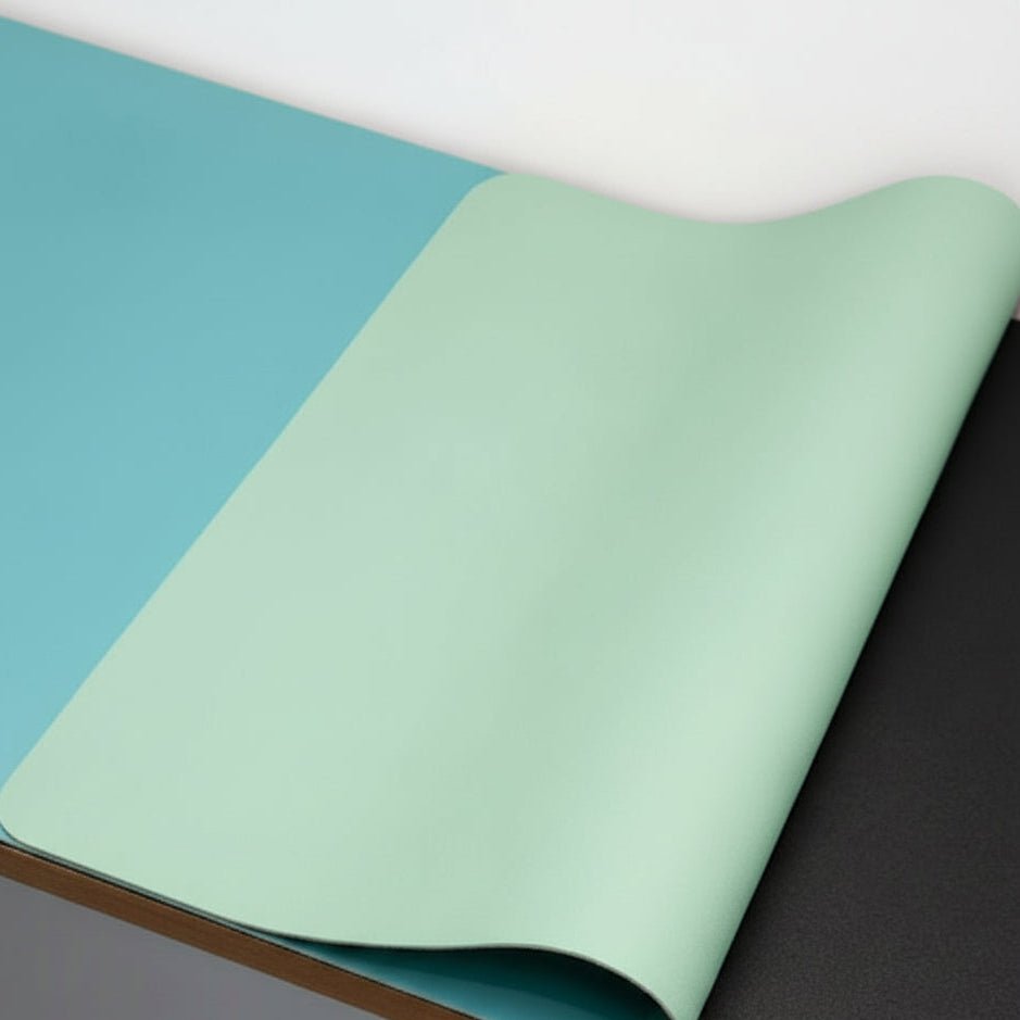 Large Mouse Pad, PU Leather Desk Mat, Desk Pad with Non Slip Base, Water Resistant Mouse Mats for Office and Home – image 12