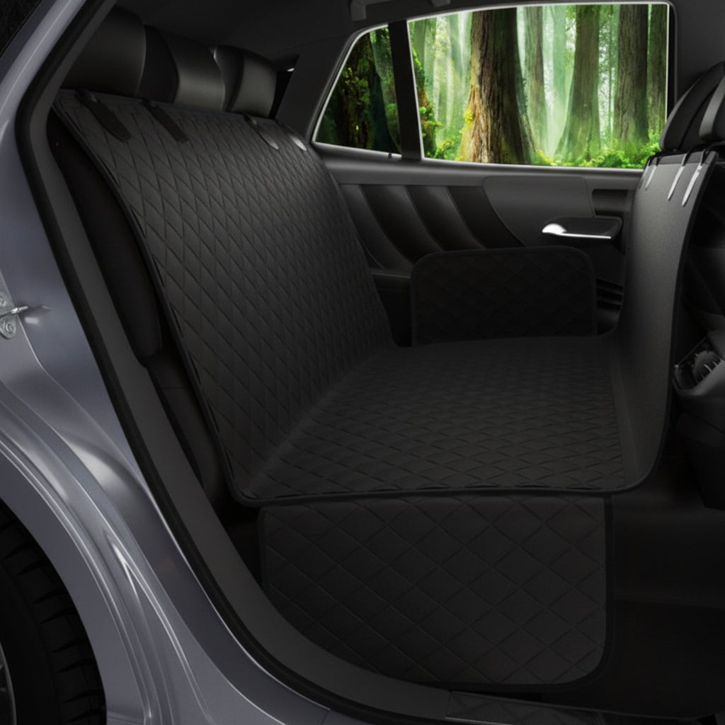 Dog Car Seat Cover Rear, Non Slip Back Seat Protector for Dogs – image 5