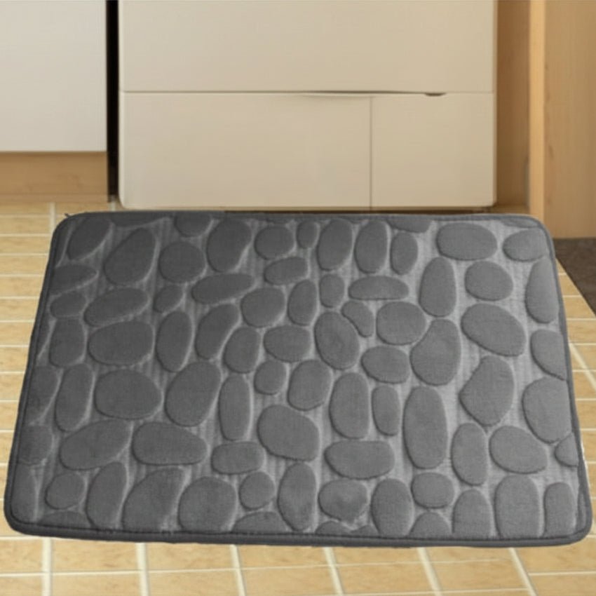 Non Slip Bath Mats, Soft Microfibre Bathroom Mat, Absorbent Bath Rug, Washable Kitchen Rug for Hallway_07