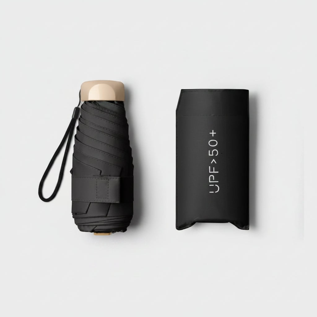 Sun Umbrella, Ultralight Mini Umbrella for Sun and Rain, Small Umbrella for Handbag and Travel_09