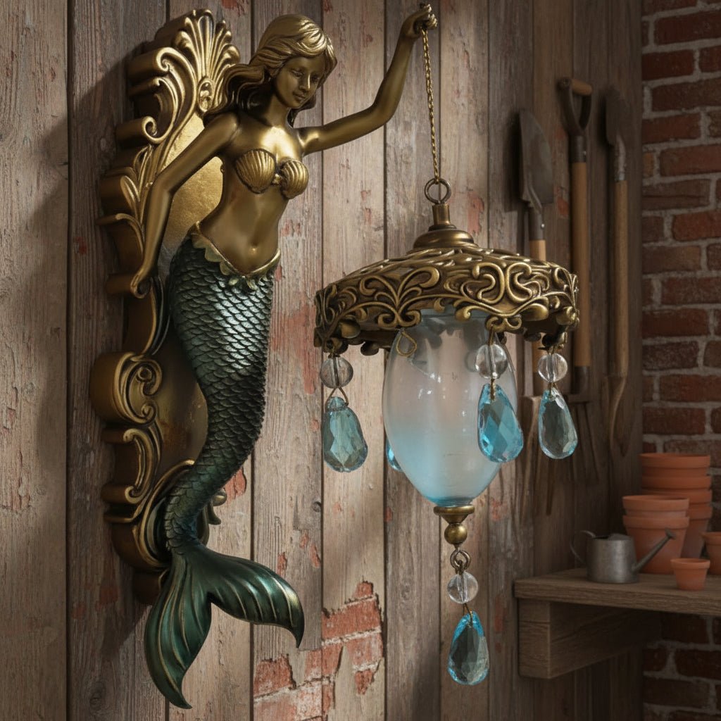 Indoor Wall Light, Vintage Wall Lamp for Hallway, Living Room Wall Light with Warm LED for Bedroom Lighting