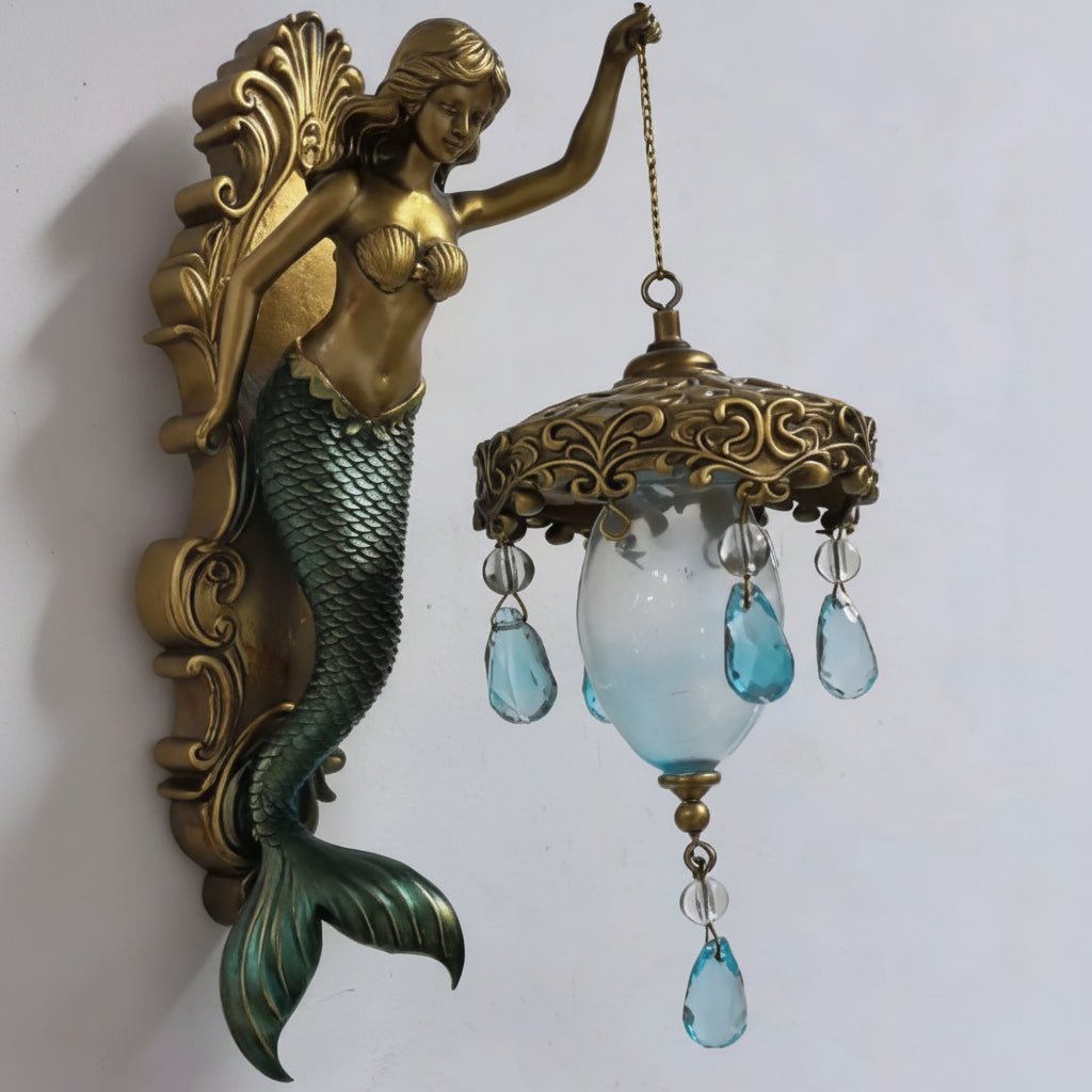 Indoor Wall Light, Vintage Wall Lamp for Hallway, Living Room Wall Light with Warm LED for Bedroom Lighting_02