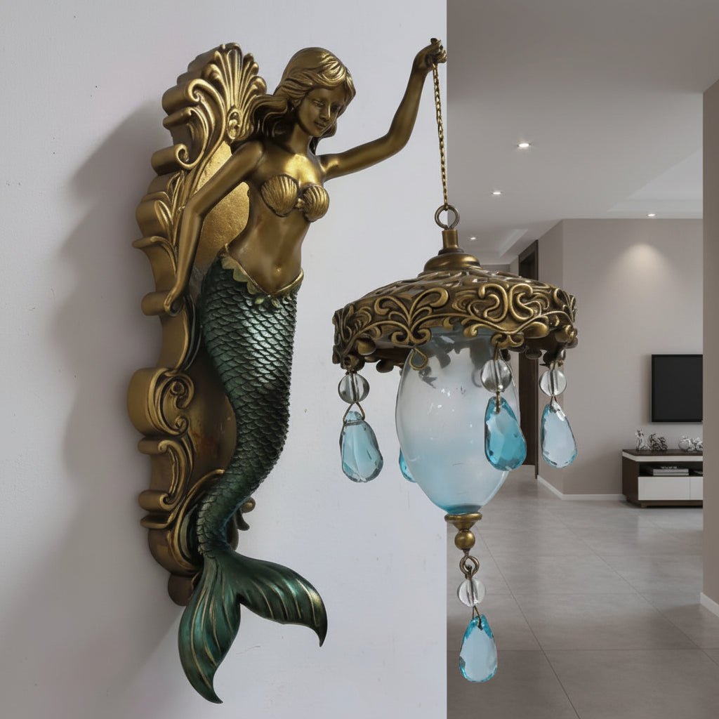 Indoor Wall Light, Vintage Wall Lamp for Hallway, Living Room Wall Light with Warm LED for Bedroom Lighting_03