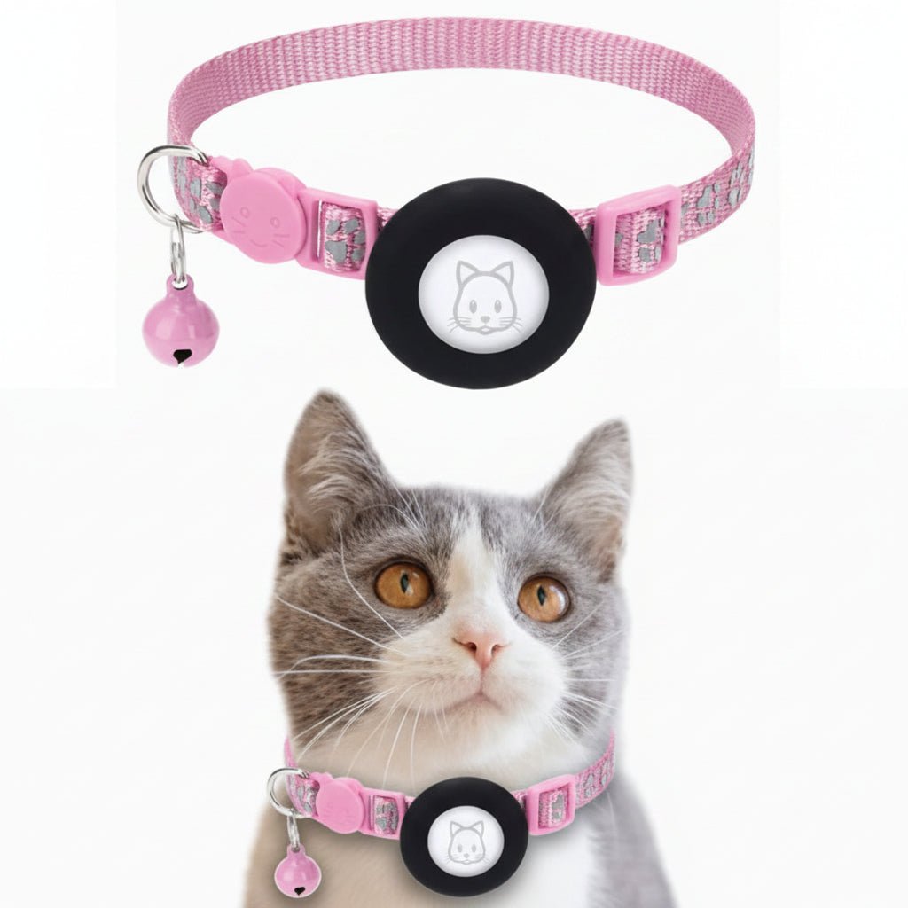 Breakaway Cat Collar Quick Release, AirTag Cat Collar with Holder – image 9