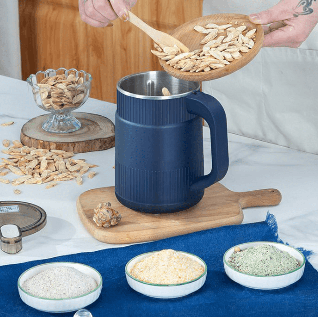 Flour Mill for Home, Electric Grain Mill, Grinding Machine with Stainless Steel Cup, Spice Grinder for Grains_03