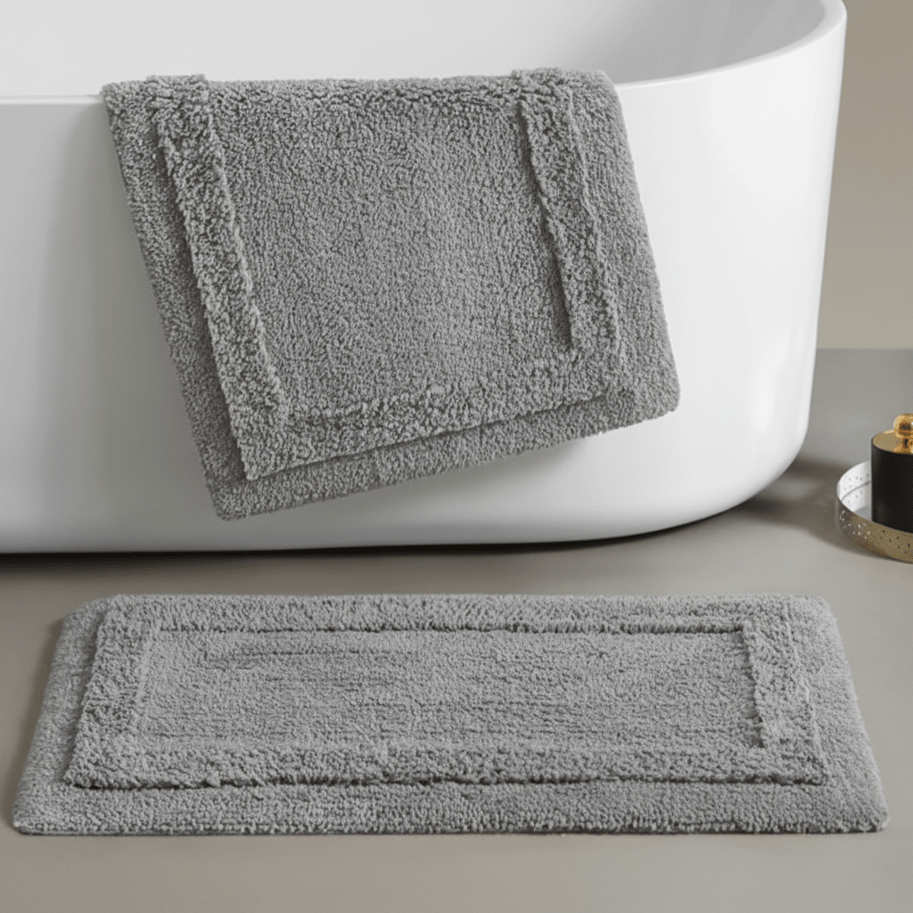 Non Slip Bath Mat, Absorbent Bathroom Mats, Washable Rug for Kitchen and Hallway, Soft Bedroom Rug