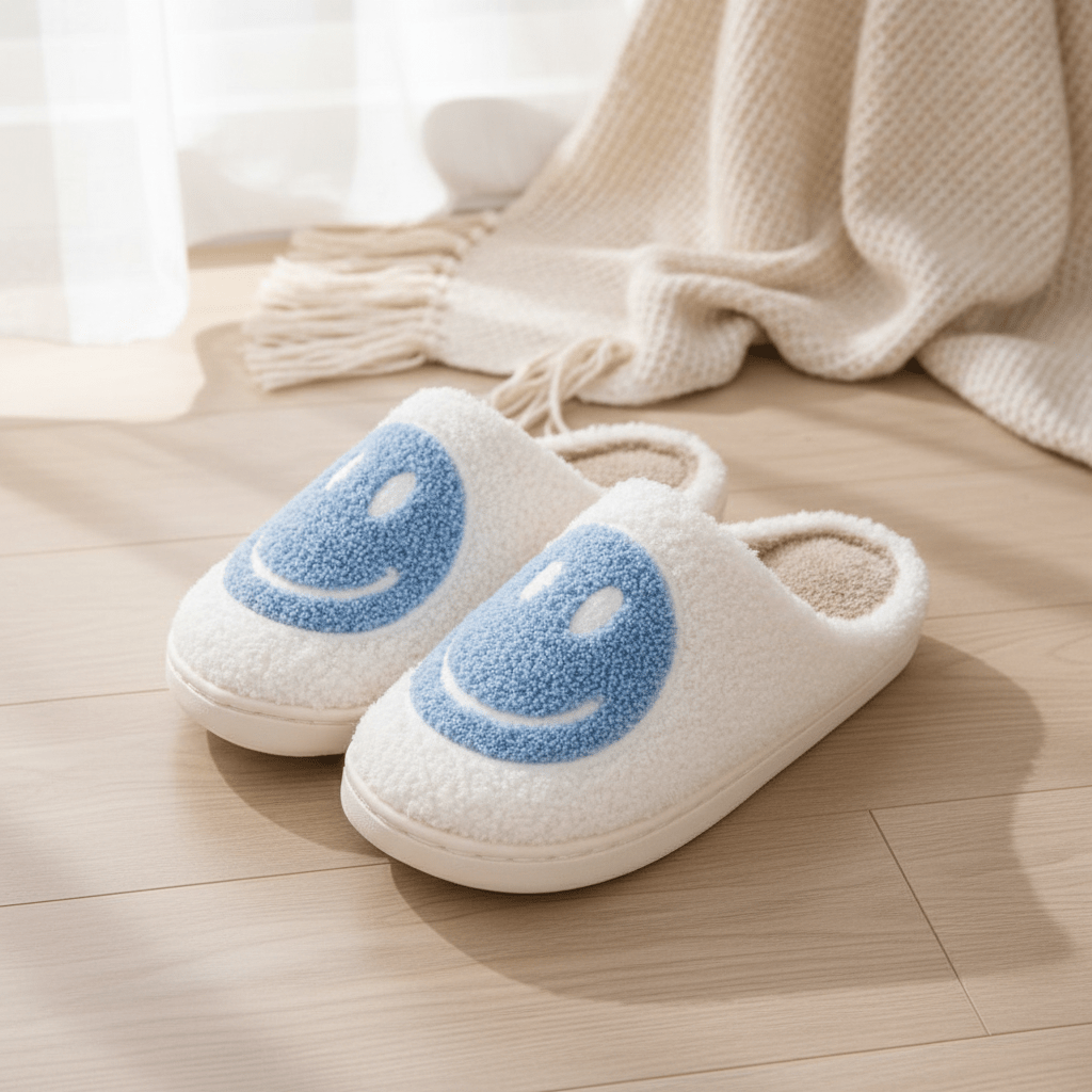 Womens Slippers, Ladies Slippers with Cute Cartoon Design, Funny Slippers with Anti Slip Sole_05
